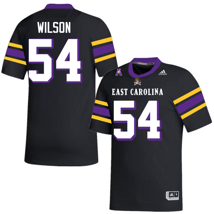 East Carolina Pirates #54 Zion Wilson College Football Jerseys,Uniforms-Alternate Black
